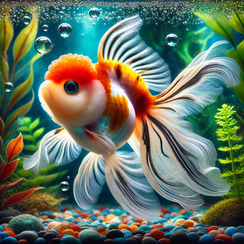 Carassius auratus ciel Ochi-au-ciel