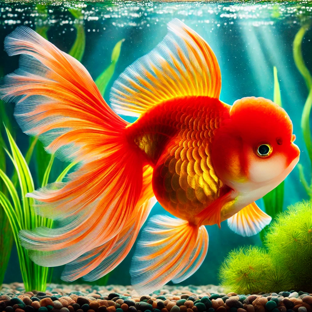 Carassius auratus poisson Cometă