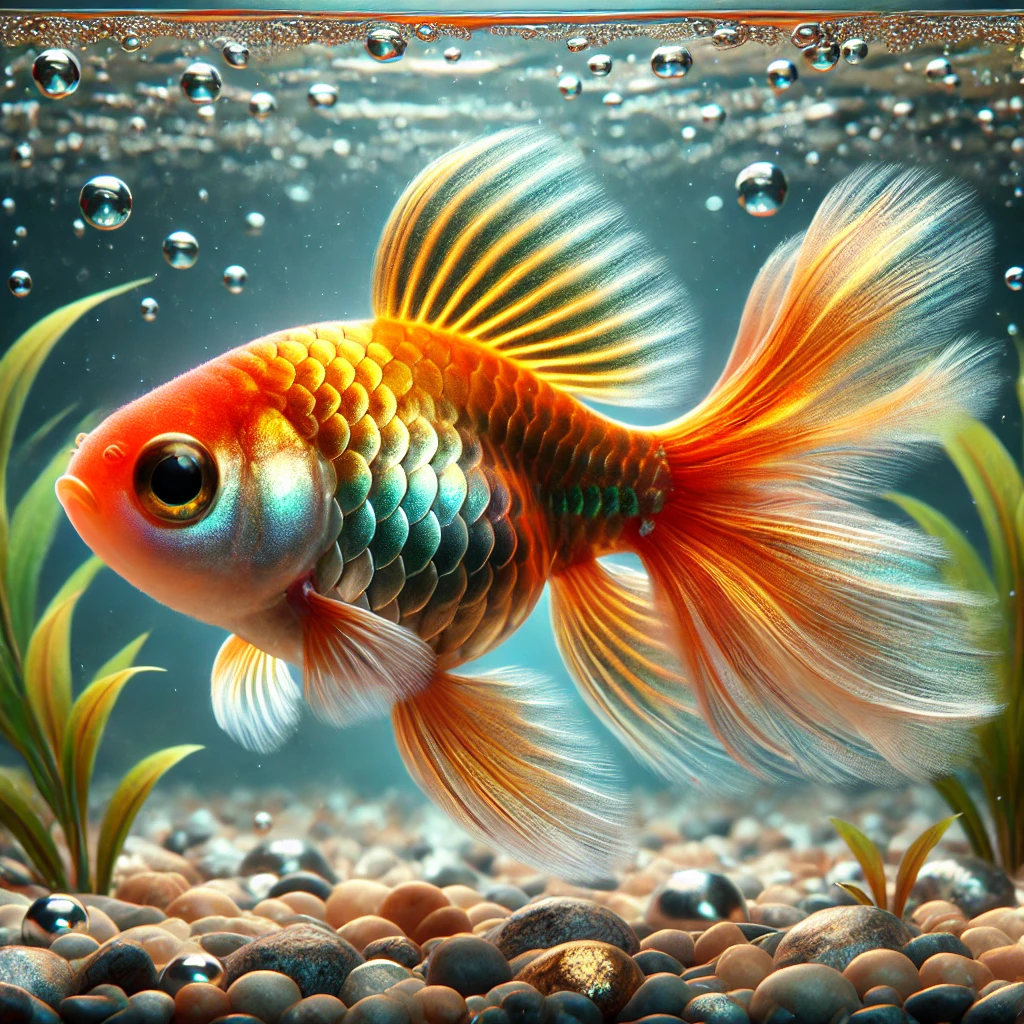 Carassius auratus uranoscope Uranoscop