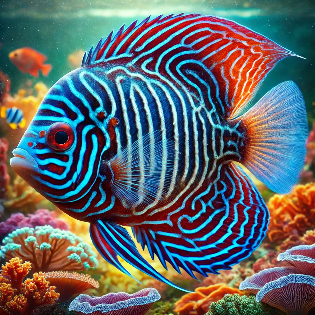 Centropyge bispinosus Pește înger întunecat