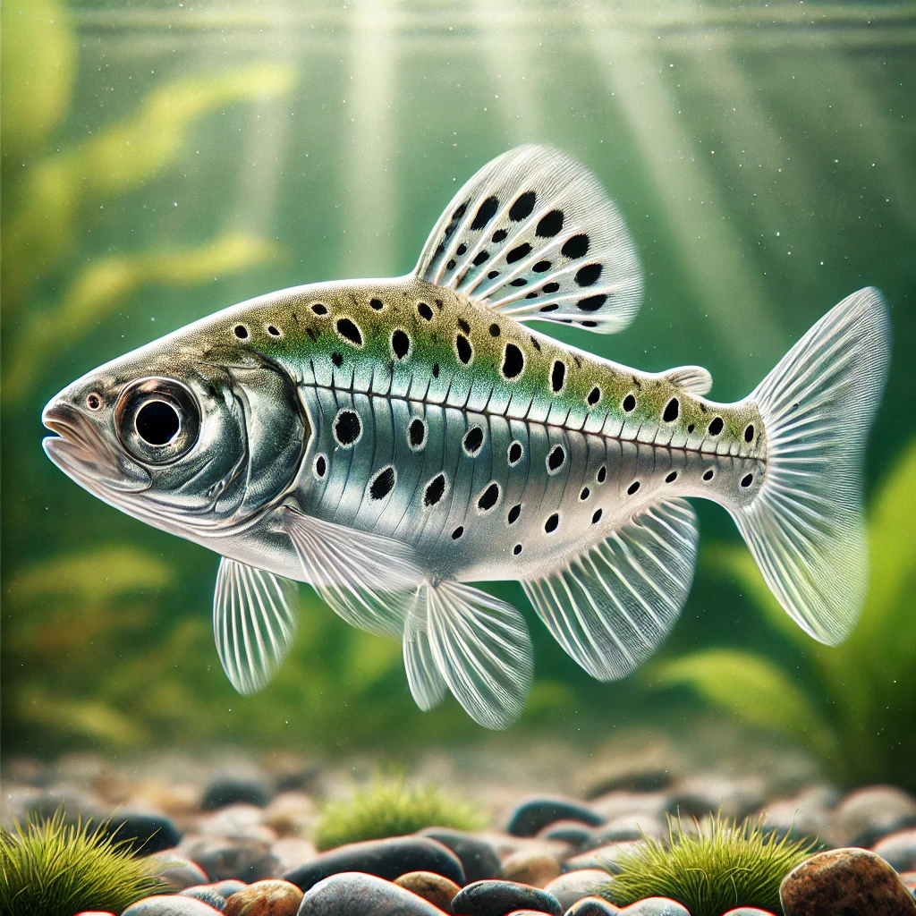 Chilodus punctatus (Cu susul în jos)