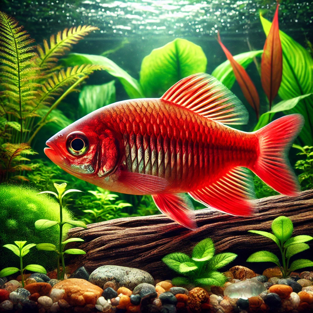 Glossolepis incisus (Pește curcubeu din Noua Guinee)