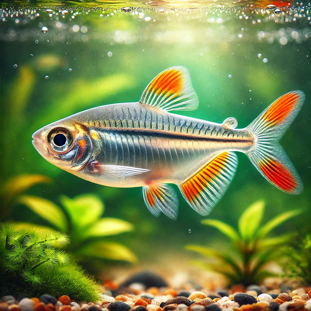 Hasemania nana Tetra de cupru