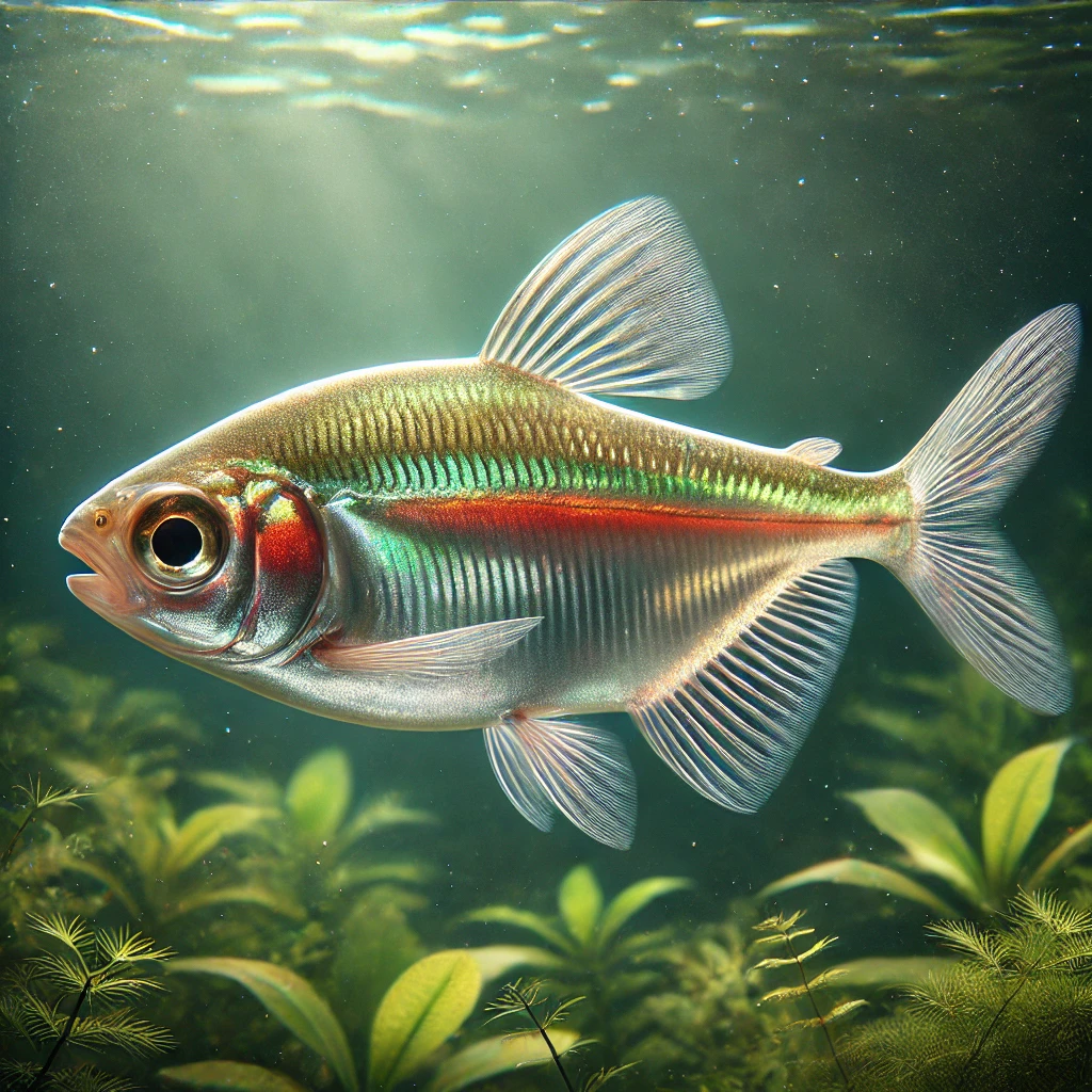 Hemigrammus ocellifer Poziţie