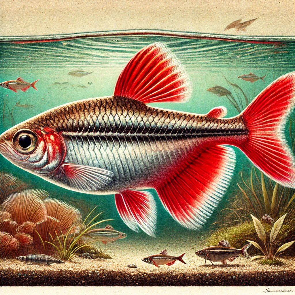 Hyphessobrycon flammeus Roo Tetra din Rio