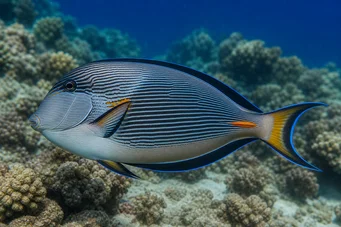 Acanthurus sohal Chirurg Zebra