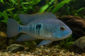 Aequidens pulcher Acara albastră