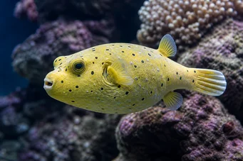 Arothron citrinellus Galben