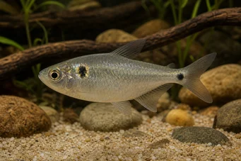 Astyanax bimaculatus Characin Diamond