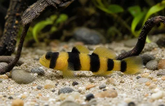 Brachygobius xanthozona (Pește Bourdon)