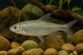Brycinus affinis (Plumă roșie Brincinus)