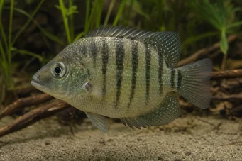 Etroplus suratensis Cromidă verde
