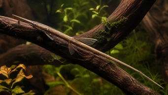 Farlowella acus Pește de ac comun