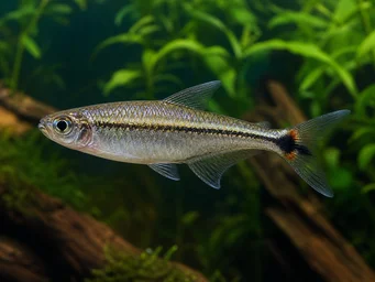 Hemigrammopetersius caudalis (Congo tetra cu galben)