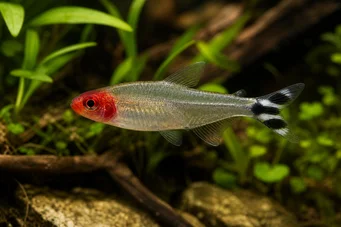Hemigrammus rhodostomus (nas rosu)
