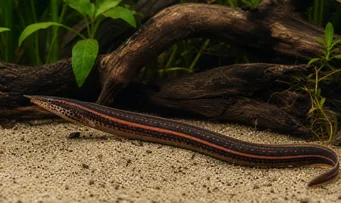 Mastacembelus erythrotaenia Fire Pointe Anguille