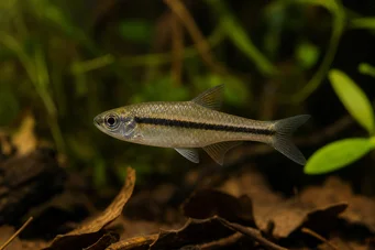 Nannaethiops unitaeniatus (African Tetra la o linie)