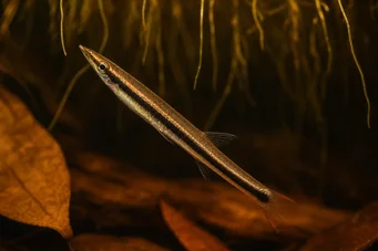 Nannostomus eques (Gura tubulară -creion cu gol)