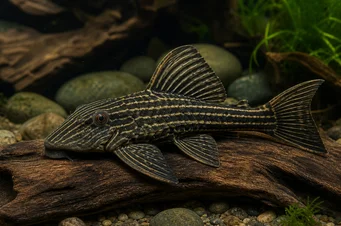 Panaque nigrolineatus Panica regală