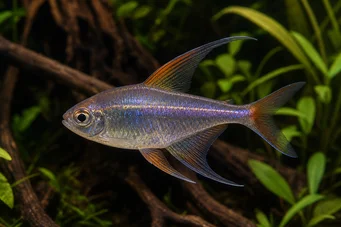 Phenacogrammus huloti Congo Tetra cu benzi negre