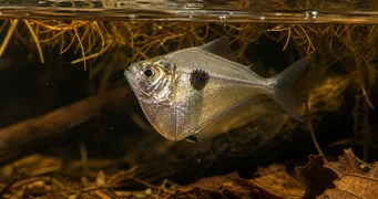 Saccoderma melanostigma Tetra veziculară a spotului negru