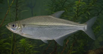 Triportheus pictus Tetra-slash de argint