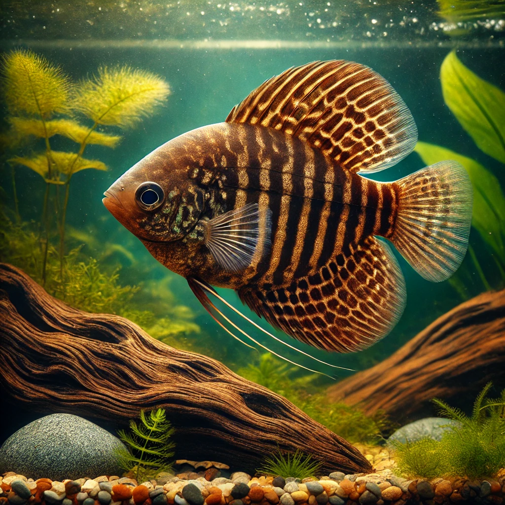 Sphaerichthys osphromenoides Ciocolată Gourami
