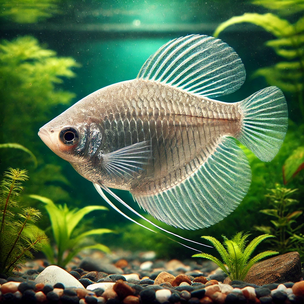 Trichogaster microlepis Luna Gourami
